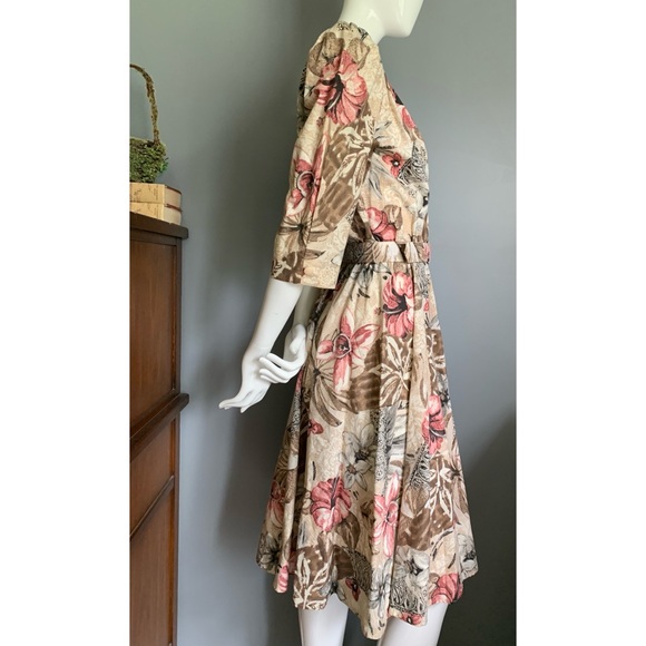 vintage California Looks : tropical swing dress - Picture 4 of 15